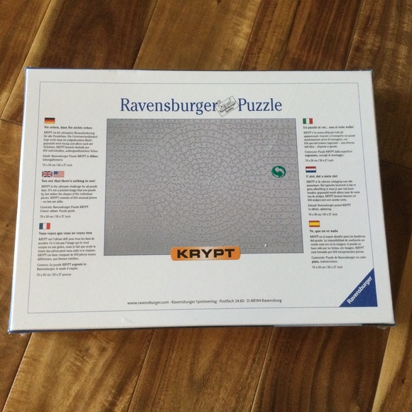 NIB Sealed Ravensburger Krypt Puzzle - Picture 4 of 5